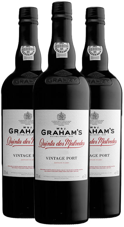 שלישיית פורט גרהמס מלוודוס 2004 ציון RP93 בק' 375 מ"ל